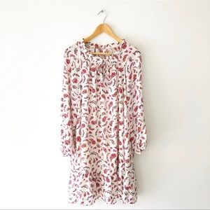 Floral long sleeve dress - Small
